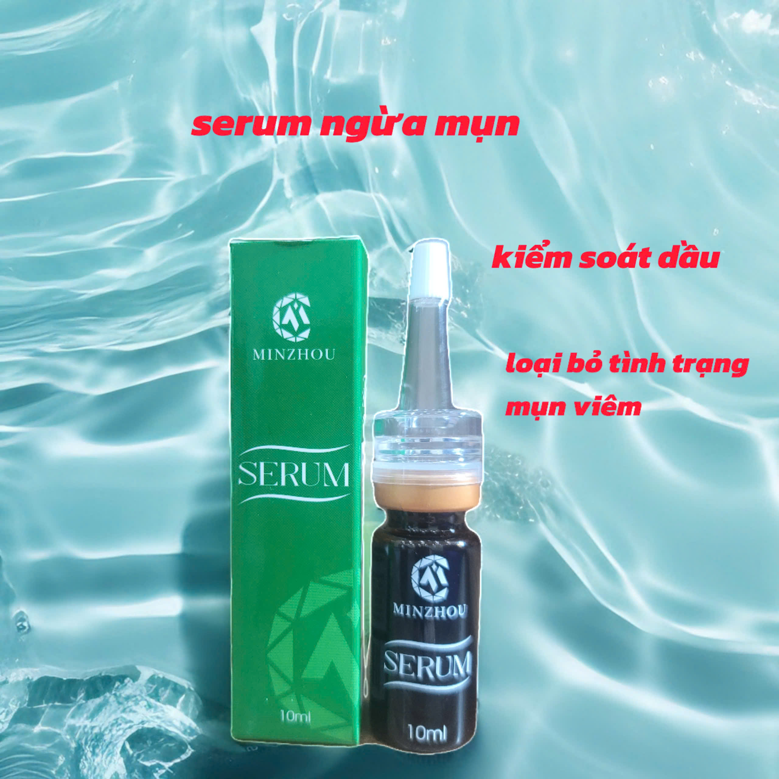 Serum Ngừa Mụn – Giảm Sưng Viêm, Kiểm Soát Dầu, Phục Hồi Da Yếu